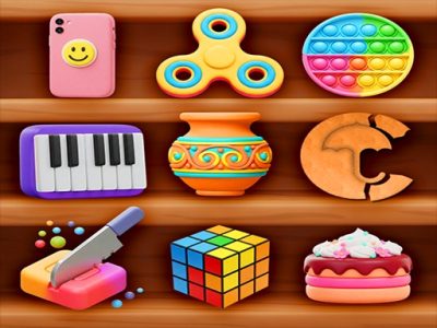 Antistress relaxation toys Mini Games
